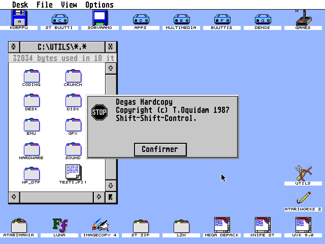 Degas Hardcopy — screenshot 1